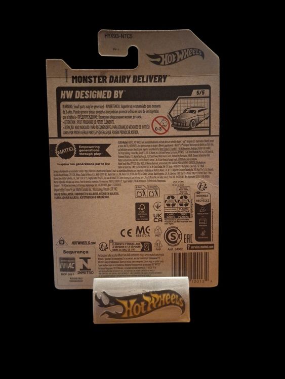 Hot Wheels HW Designed By 2025 Monster Dairy Delivery 5/5 L