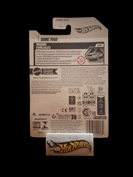 Hot Wheels HW Wagons 2025 Gone Mad 4/5 L