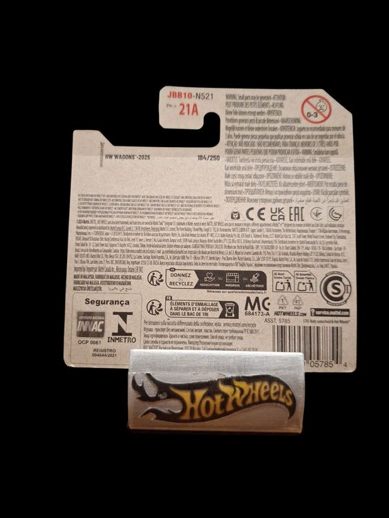 Hot Wheels HW Wagons 2025 Track Dwagon 2/5 S
