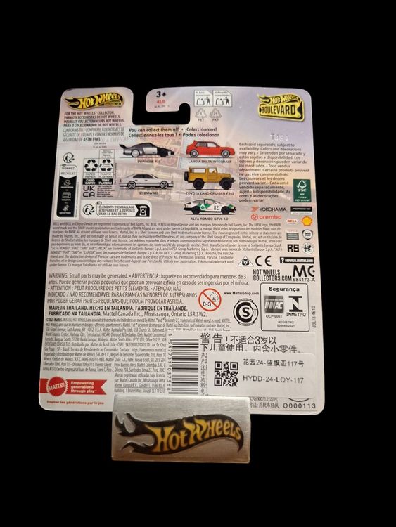 Hot Wheels Premium Boulevard #117 Lancia Delta Integrale