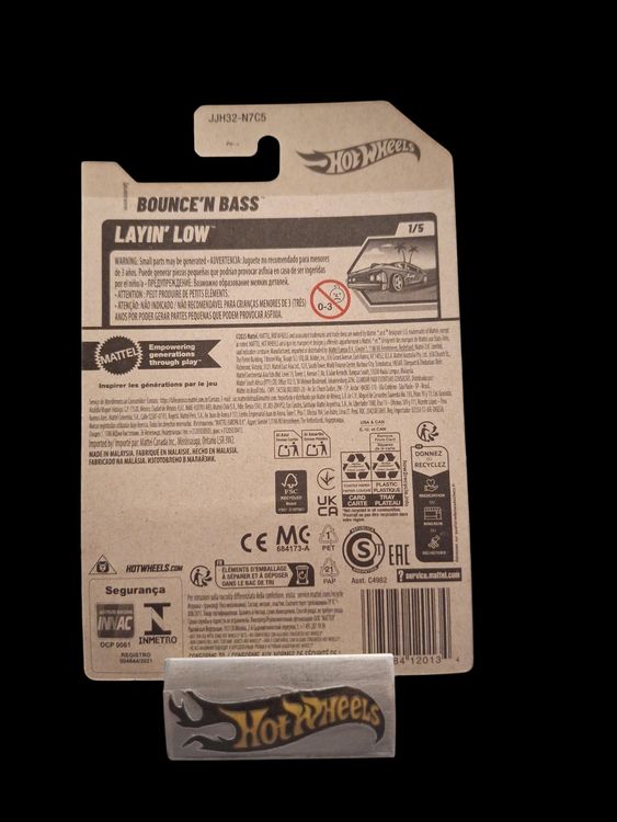 Hot Wheels Layin' Low 2026 Bounce 'n Bass 1/5 L