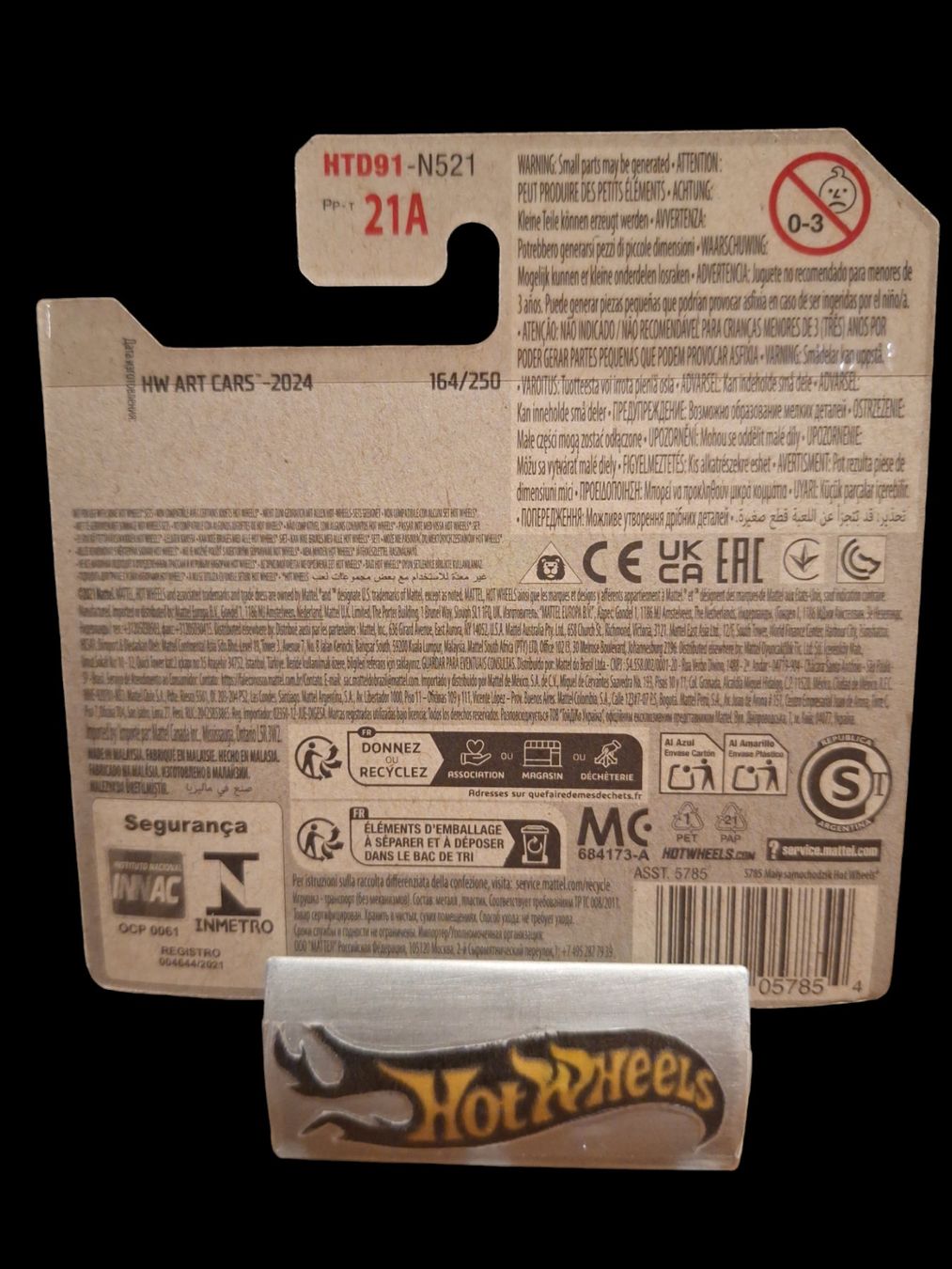 Hot Wheels HW Art Cars 2024 Mailed it! 10/10 S