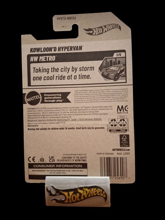 Hot Wheels HW Metro 2025 Kowloon'd Hypervan 1/5 L