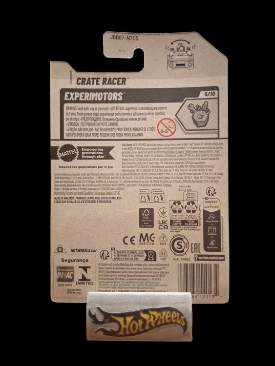 Hot Wheels Experimotors 2025 CraterRacer 5/10 L