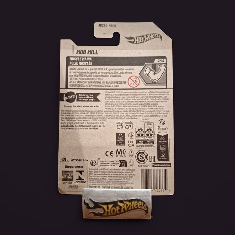 Hot Wheels Muscle Mania 2025 Mod Mill 7/10 L