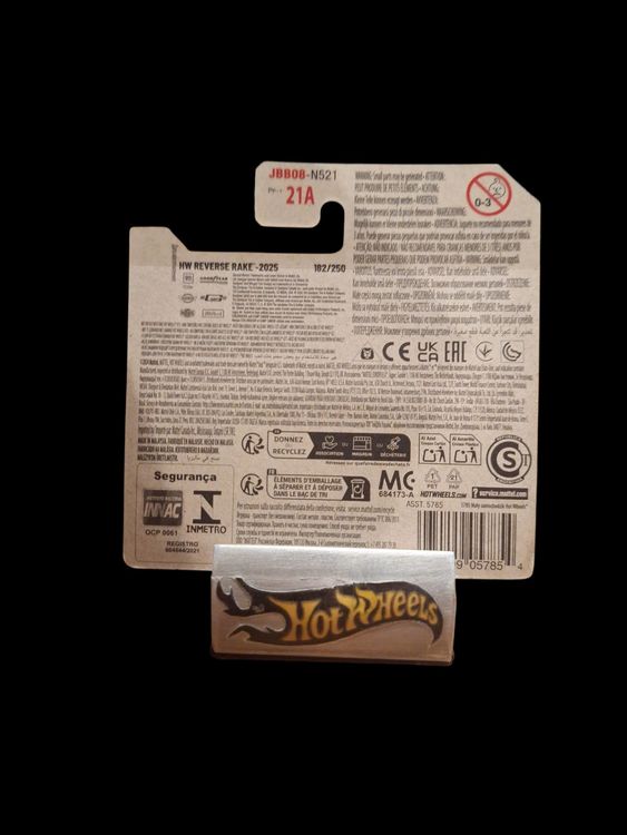 Hot Wheels HW Reverse Rake 2025 62 Corvette Gasser 4/5 S