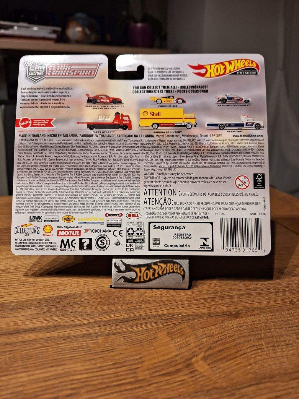 HW Premium Team Transport #45 Porsche 962 Sakura Sprinter