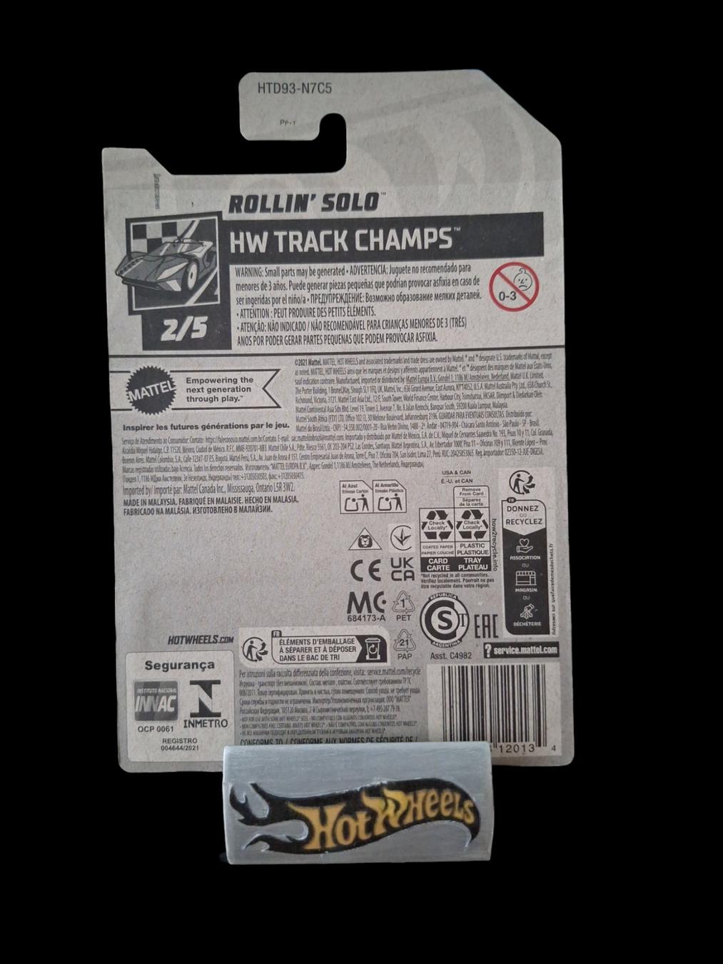 Hot Wheels HW Track Champs 2024 Rollin Solo 2/5 L