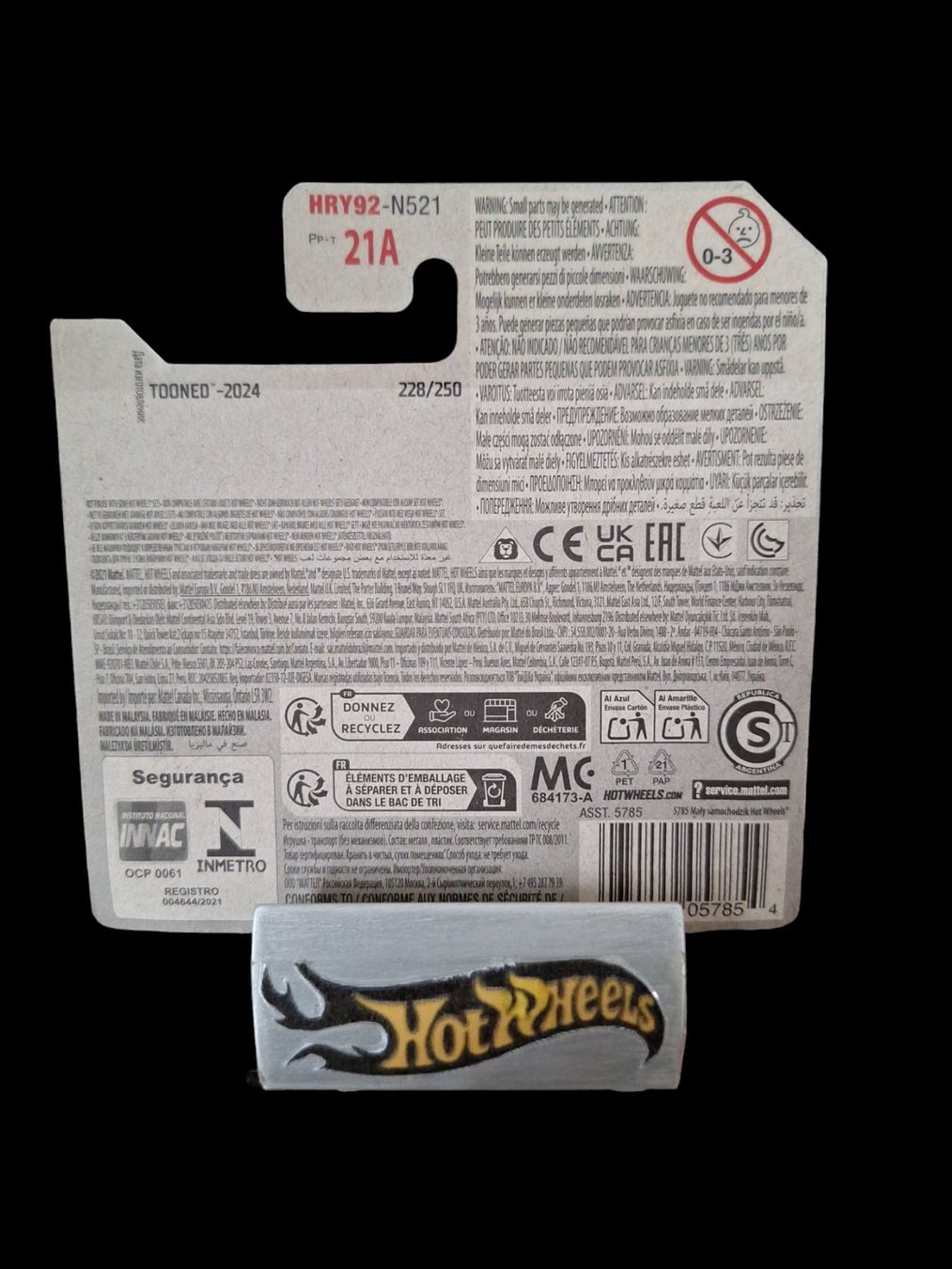 Hot Wheels Tooned 2024 Small bloc 5/5 S