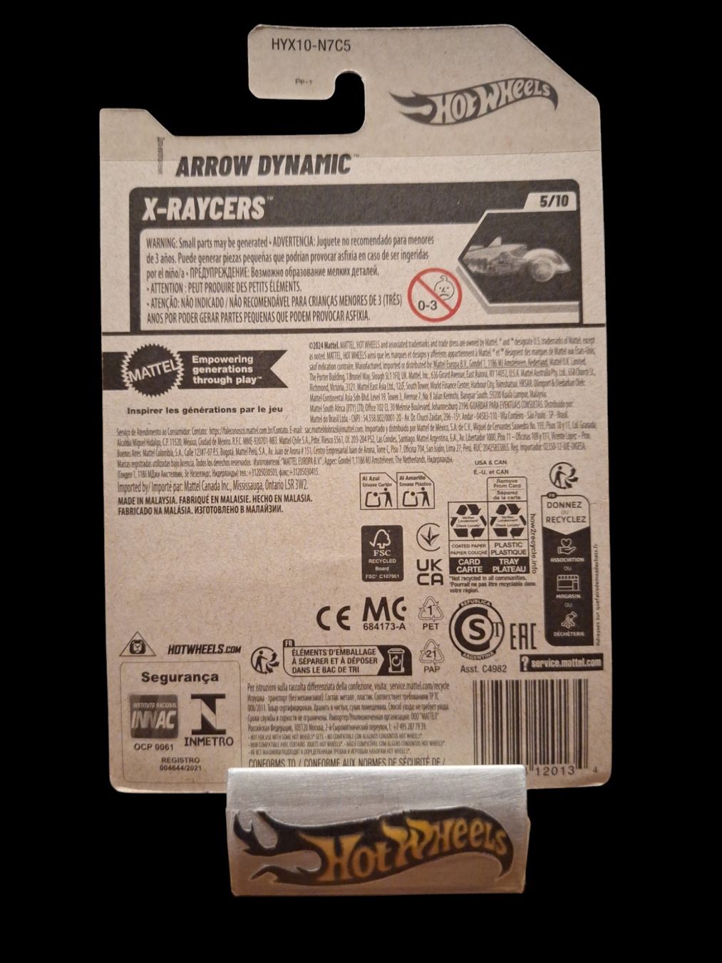 Hot Wheels X-Raycers 2025 Arrow Dynamic 5/10 L