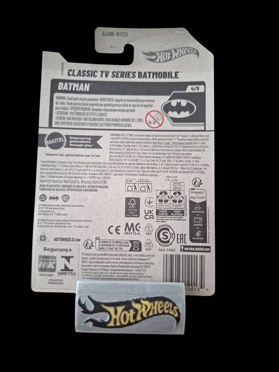 Hot Wheels Batman 2026 Classic TV Series Batmobile 4/5 L