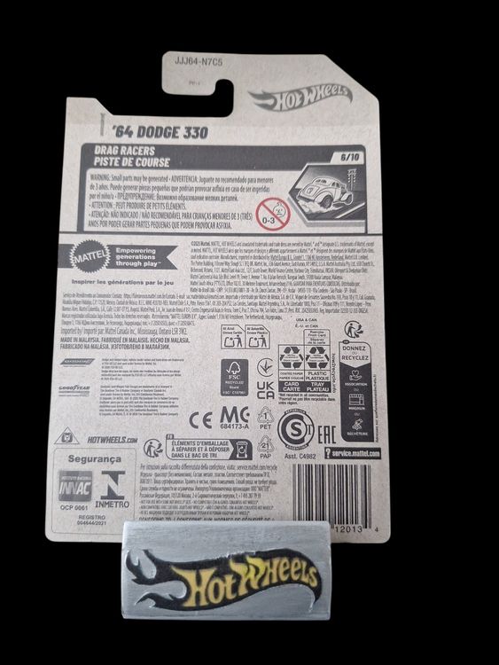 Hot Wheels Drag Racers 2026 64 Dodge 330 6/10 L