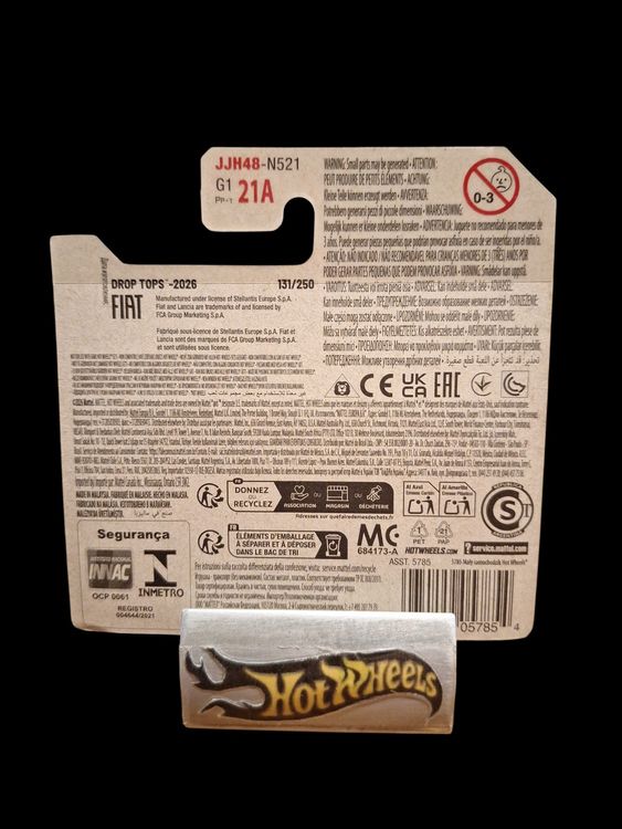 Hot Wheels Drop Tops 2026 Fiat Beast of Turin 5/5 S