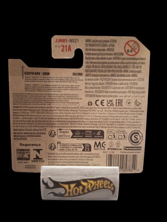 Hot Wheels Exoticars 2026 McMurtry Speirling 3/10 S