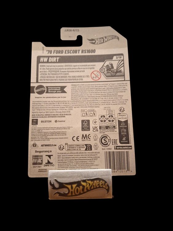 Hot Wheels HW Dirt 2026 70 Ford Escort RS1600 3/10 L