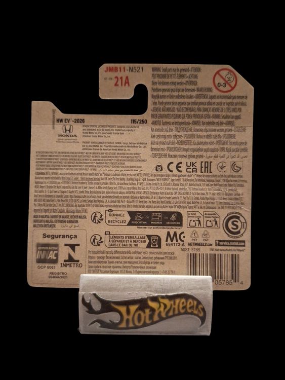 Hot Wheels HW EV 2026 Custom 2020 Honda e 9/10 S