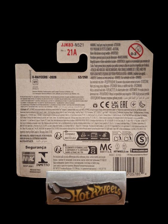 Hot Wheels X-Raycers 2026 69 Chevelle 3/5 S