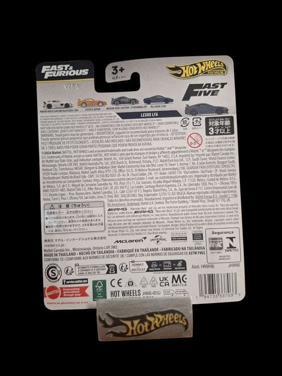 HW Premium Fast and Furious 2026 Mix 4 Lexus LFA 3/5