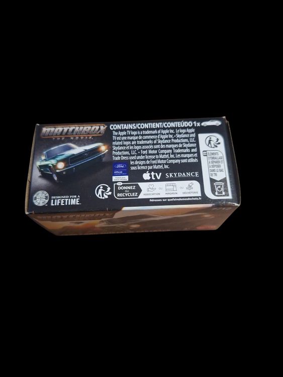 Matchbox The Movie 2026 1968 Ford Mustang Fastback 7/12