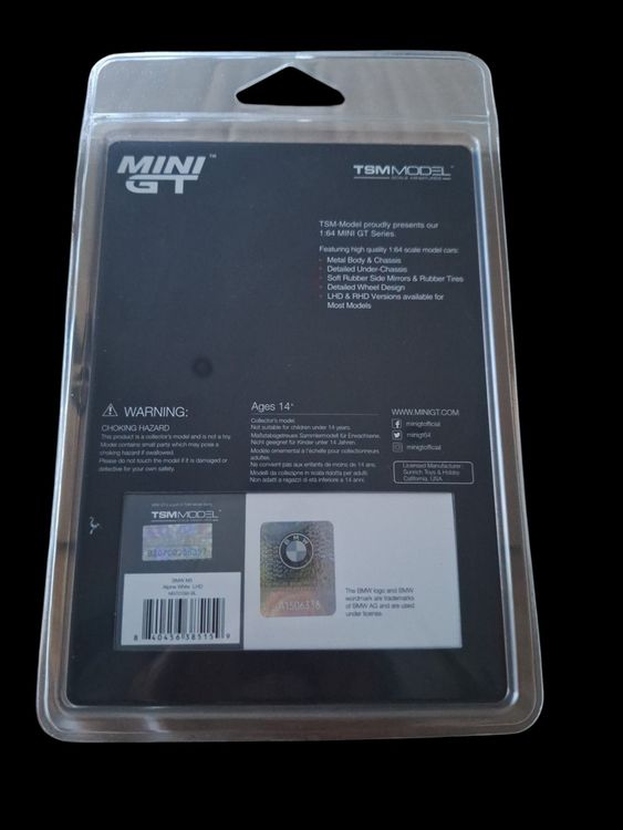 Mini GT #1092 BMW M5