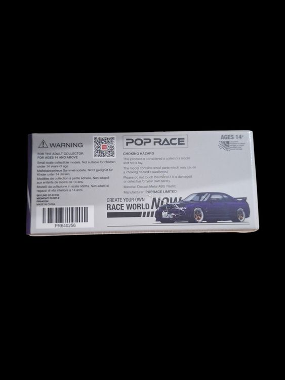 Pop Race Skyline GT-R R33 PR64-256