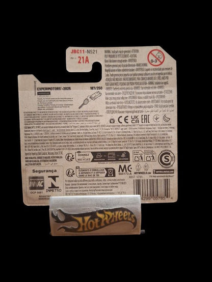 Hot Wheels Experimotors 2025 Porsche 911 Carrera Clip 6/10 S