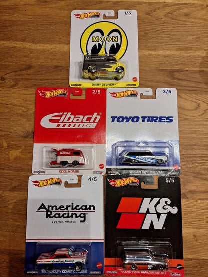 Komplettes Set Hot Wheels Premium Speed Graphics 2023