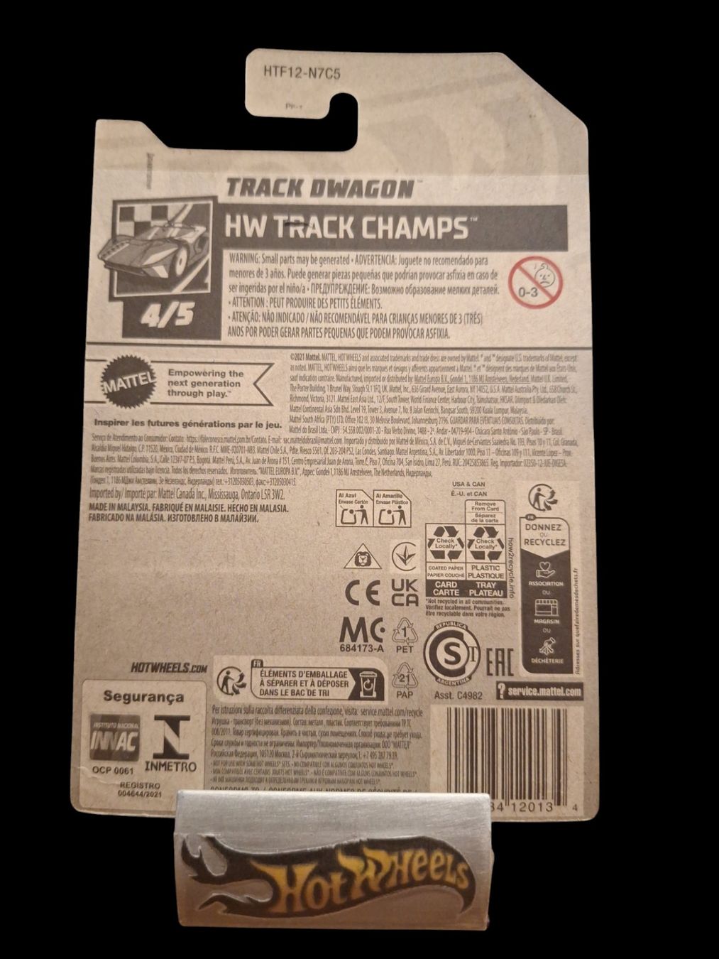Hot Wheels HW Track Champs 2024 Track Dwagon 4/5 L