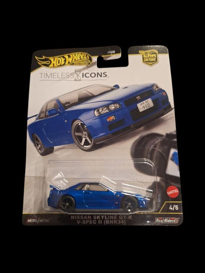 HW Premium Timeless Icons 2025 Nissan Skyline GT-R V-Spe 4/5