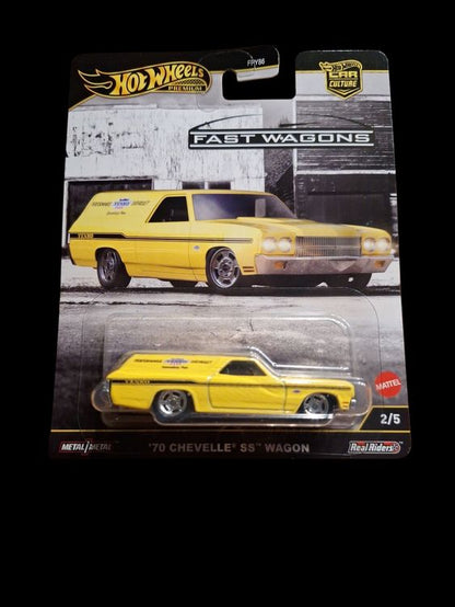 HW Premium Fast Wagons 2025 70 Chevelle SS Wagon 2/5