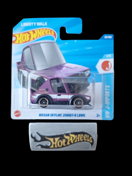 HW J-Imports 2025 Nissan Skyline 2000GT-R-LBWK 1/5 S