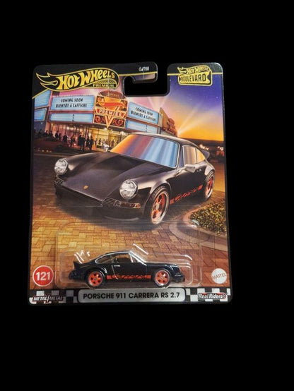 Hot Wheels Premium Boulevard #121 Porsche 911 Carrera RS 2.7