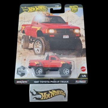 HW Premium Off-Road 2025 1987 Toyota Pickup Truck 1/5