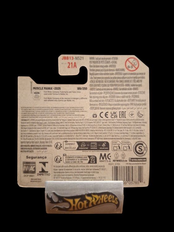 Hot Wheels Muscle Mania 2025 67 Mustang 3/10 S