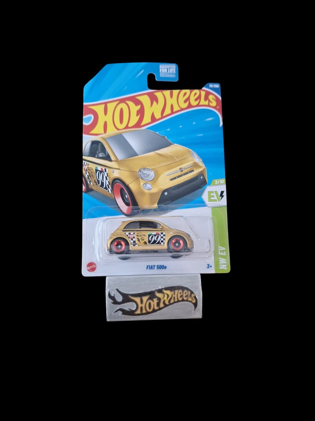 Hot Wheels HW EV 2025 Fiat 500e 3/10 L