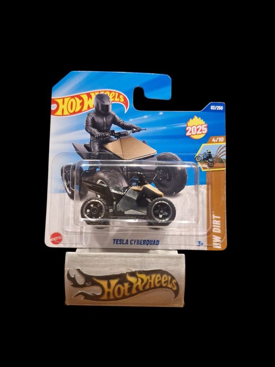 Hot Wheels HW Dirt 2025 Tesla Cyberquad 4/10 S