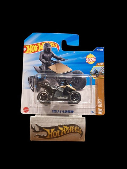 Hot Wheels HW Dirt 2025 Tesla Cyberquad 4/10 S