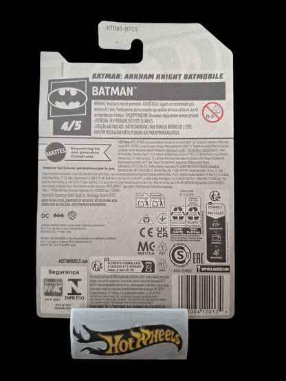 Hot Wheels Batman 2024 Batman: Arkham Knight Batmobile 4/5 L