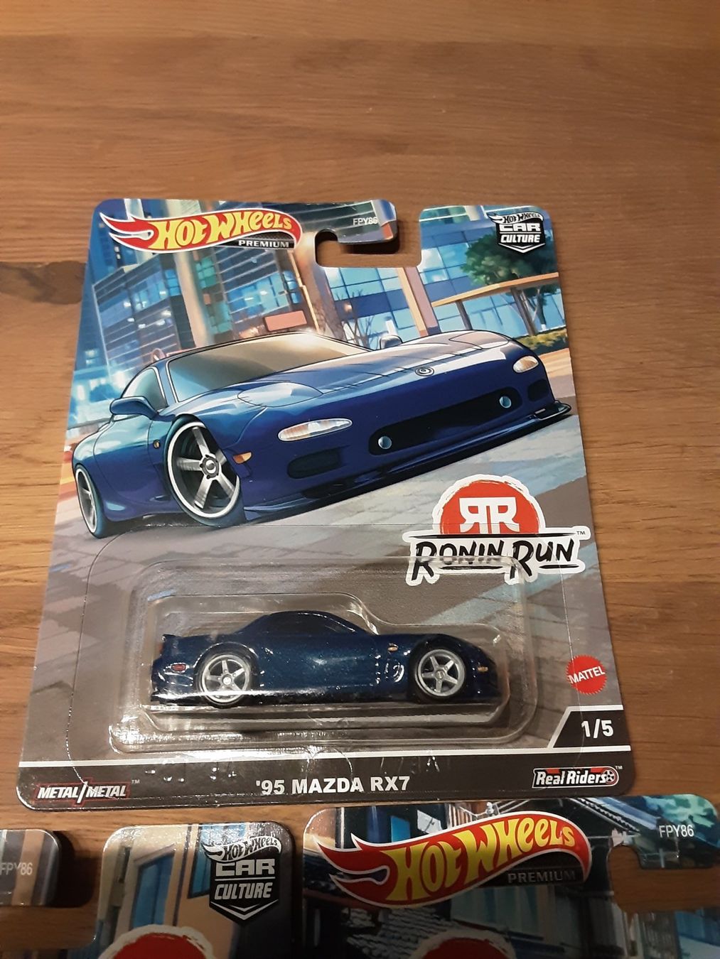 Hot Wheels Premium Car Cultur Ronin Run 2022 95 Mazda RX 7 1/5
