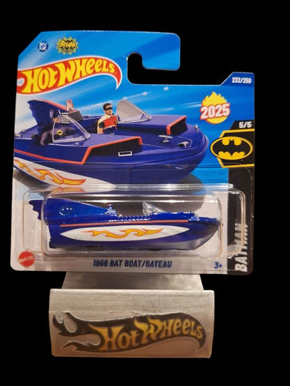 Hot Wheels Batman 2025 1966 Bat Boat 5/5 S