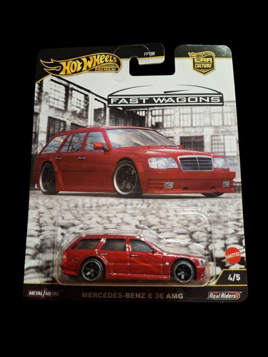 HW Premium Fast Wagons 2025 Mercedes-Benz E 36 AMG 4/5