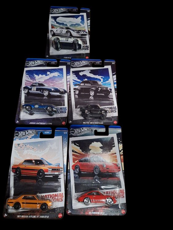 Hot Wheels National Icons 2025 Set