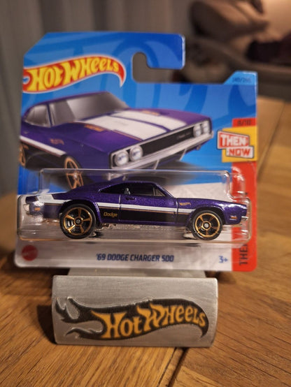 Hot Wheels Then and Now 2023 69 Dodge Charger 500 8/10 S