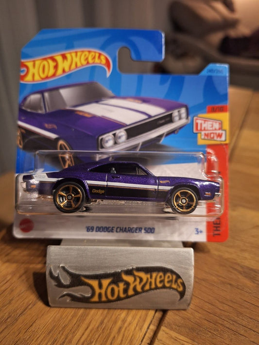 Hot Wheels Then and Now 2023 69 Dodge Charger 500 8/10 S