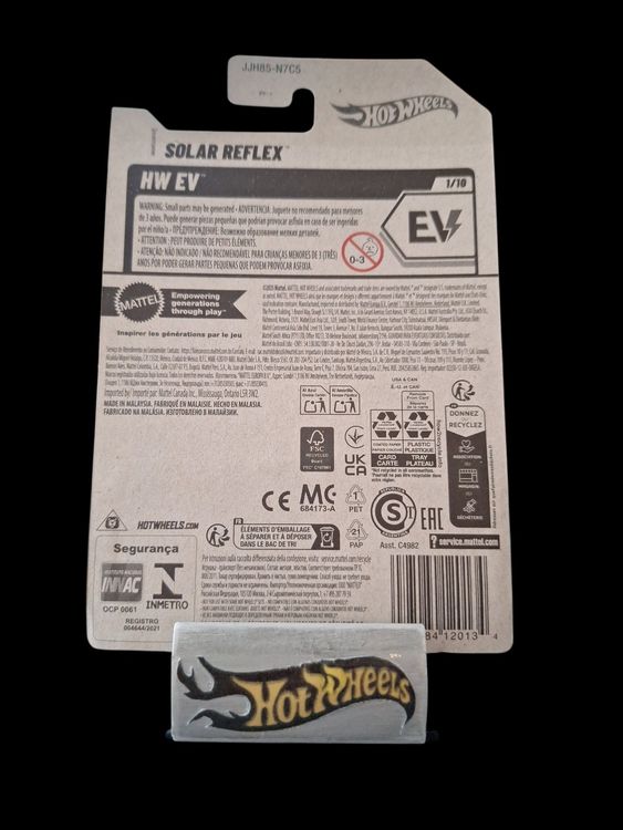 Hot Wheels HW EV 2026 Solar Reflex 1/10 L