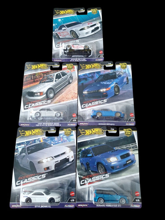 Hot Wheels Premium Set Modern Classic 2024