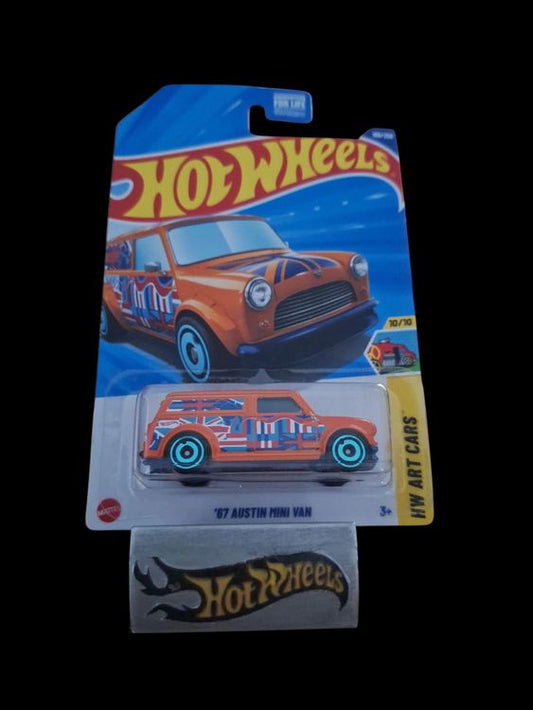 Hot Wheels HW Art Cars 2025 67 Austin Mini Van 10/10 L