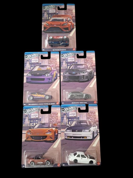 Hot Wheels Silver Series Compact Kings 2026 Set