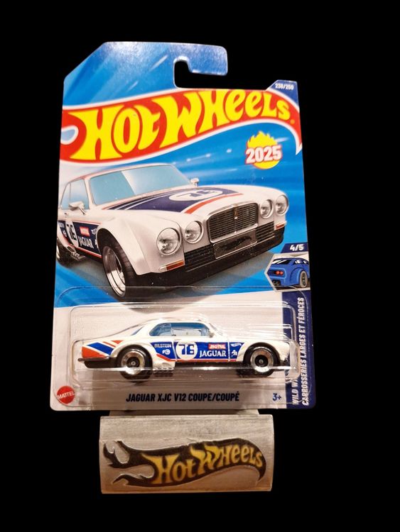 Hot Wheels Wild Widebody 2025 Jaguar XJC V12 Coupe 4/5 L