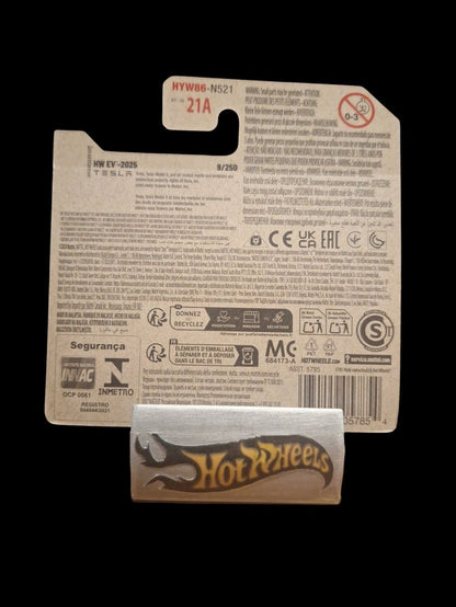 Hot Wheels HW EV 2025 Tesla Model S Plaid 1/10 S